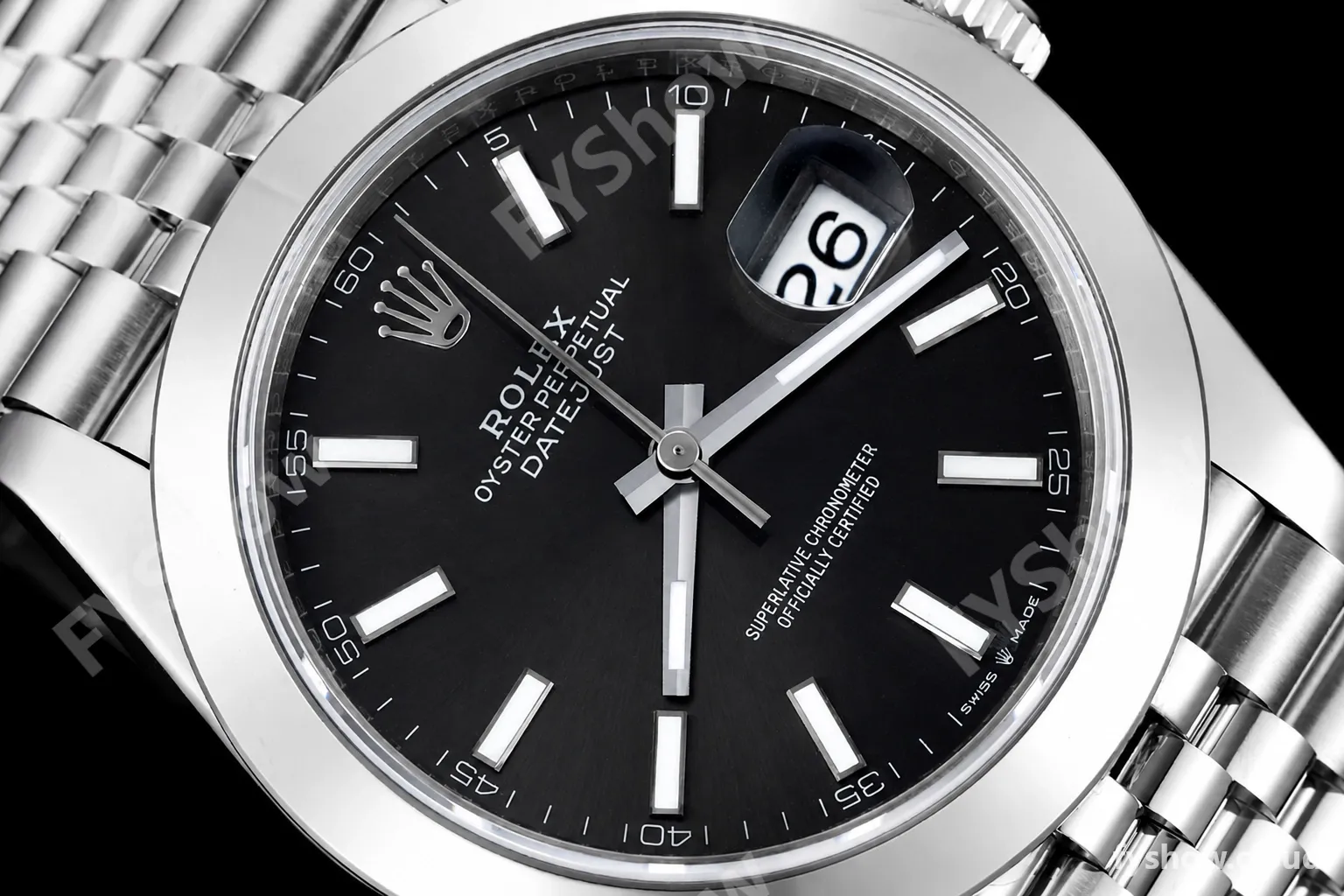 Rolex - Datejust 126300 41mm Jub Smt 904L SS/SS Grey/Stk VSF VS3235 - Image 4