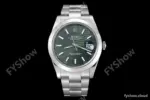 Rolex - Datejust 126300 41mm Oys Smt 904L SS/SS F-Grn/Stk VSF VS3235
