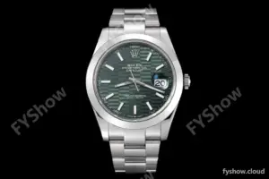 Rolex - Datejust 126300 41mm Oys Smt 904L SS/SS F-Grn/Stk VSF VS3235