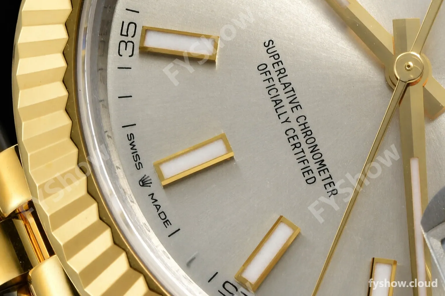 Rolex - Datejust 126333 41mm Jub Flt 904L YG/SS Silv/Stk VSF VS3235 - Image 6