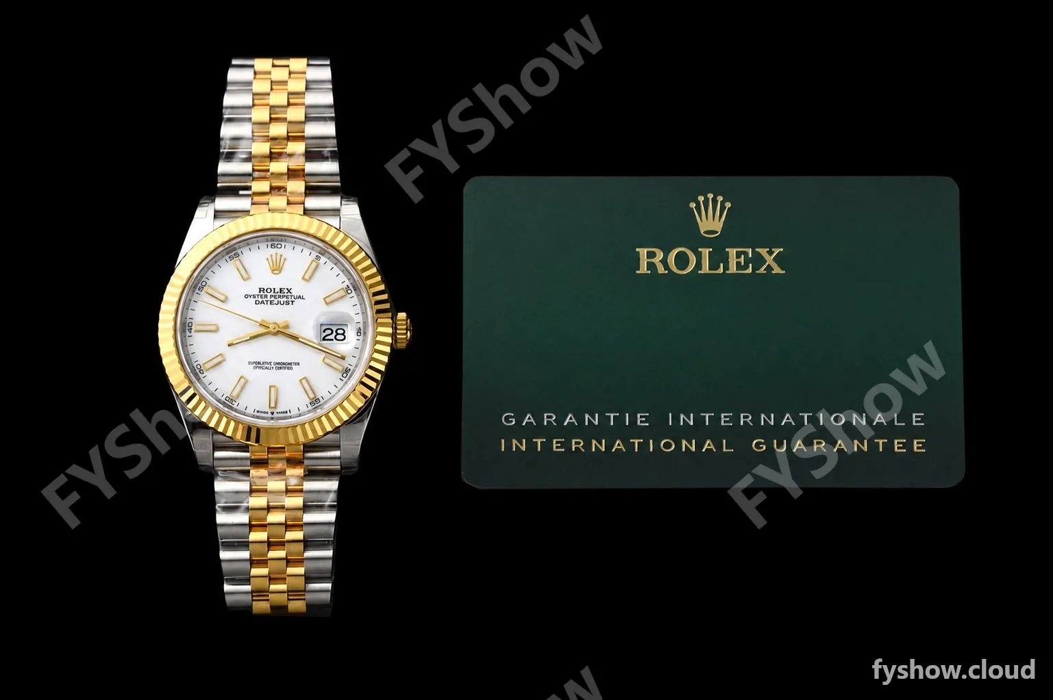 Rolex - Datejust 126333 41mm Jub Flt 904L YG/SS Wht/Stk VSF VS3235 - Image 28