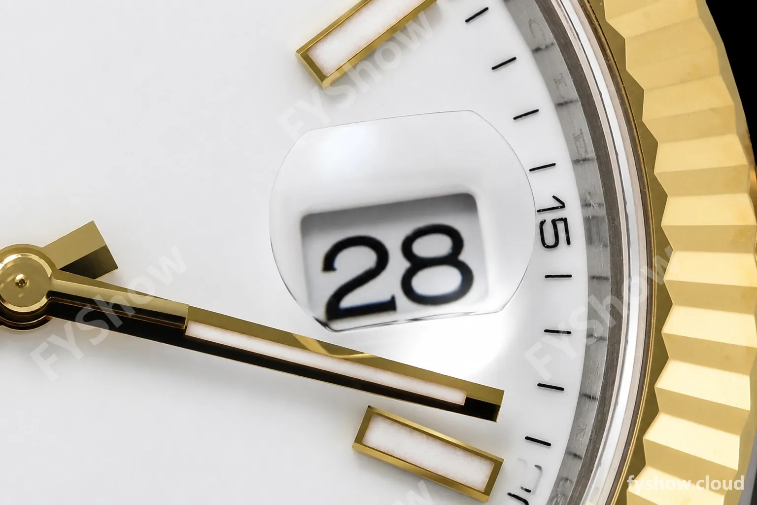 Rolex - Datejust 126333 41mm Jub Flt 904L YG/SS Wht/Stk VSF VS3235 - Image 9
