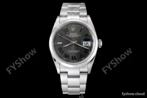 Rolex - Datejust 36mm 126200 Wimbledon Oys Smt 904L SS/SS Grey/Rmn VSF VS3235