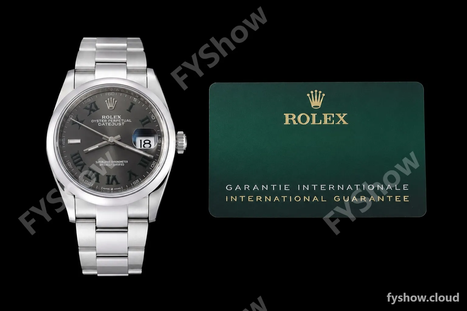 Rolex - Datejust 36mm 126200 Wimbledon Oys Smt 904L SS/SS Grey/Rmn VSF VS3235 - Image 31