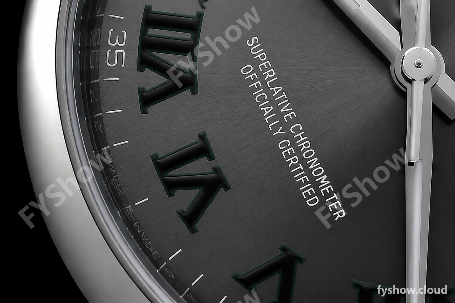 Rolex - Datejust 36mm 126200 Wimbledon Oys Smt 904L SS/SS Grey/Rmn VSF VS3235 - Image 32