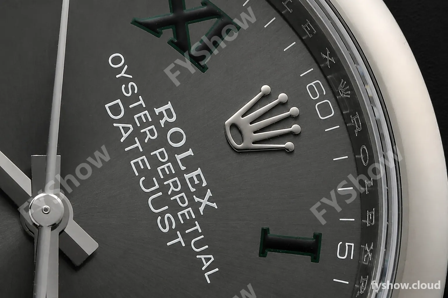 Rolex - Datejust 36mm 126200 Wimbledon Oys Smt 904L SS/SS Grey/Rmn VSF VS3235 - Image 33