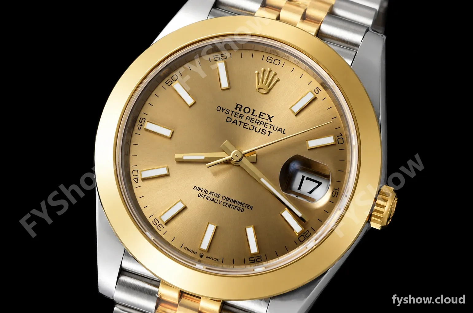Rolex - Datejust 126303 41mm Jub Smt 904L YG/SS Gold/Stk VSF VS3235 - Image 3