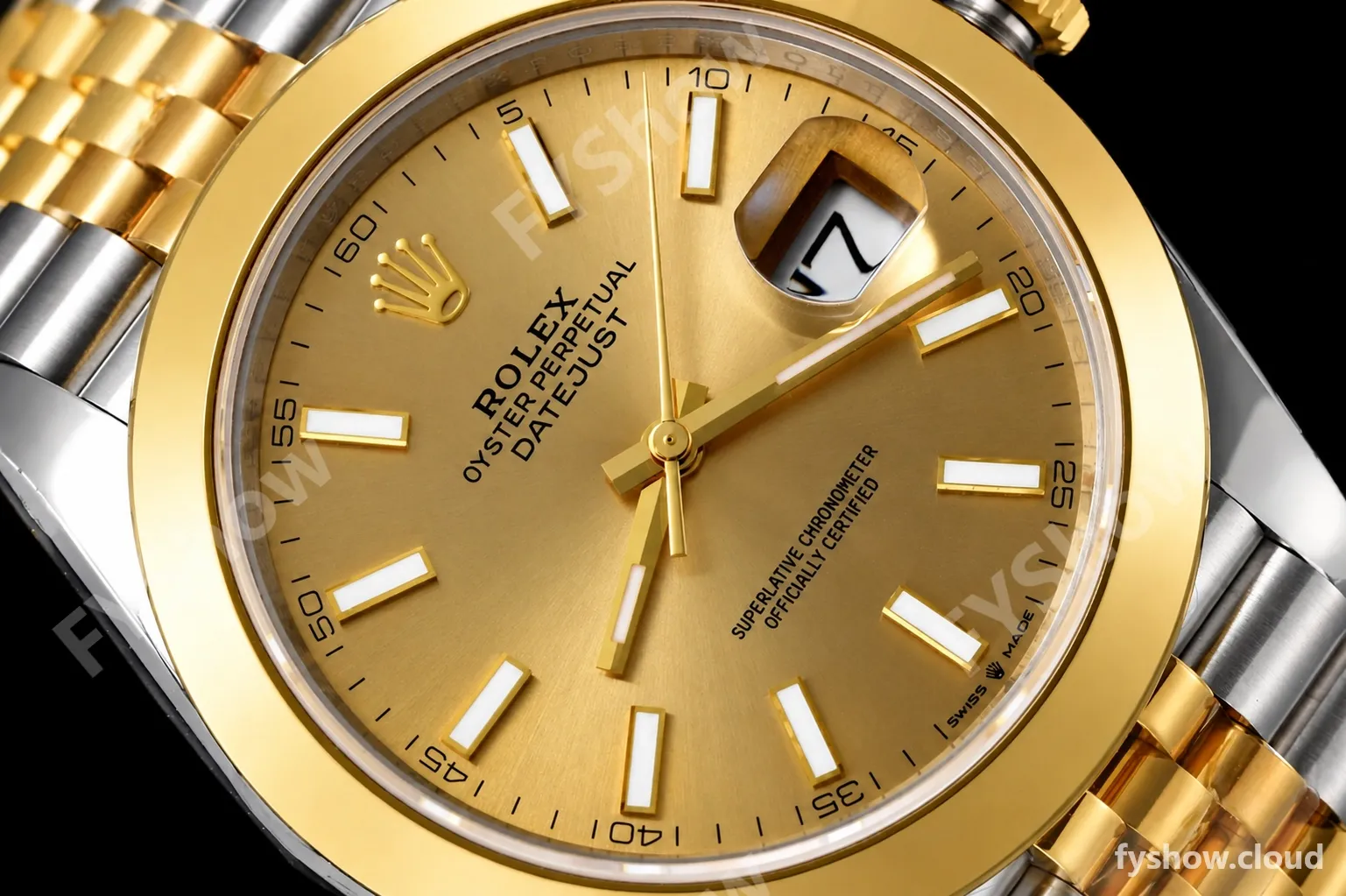 Rolex - Datejust 126303 41mm Jub Smt 904L YG/SS Gold/Stk VSF VS3235 - Image 4