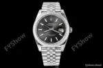 Rolex - Datejust 126334 41mm Jub Flt 904L SS/SS Grey/Stk VSF VS3235