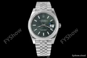 Rolex - Datejust 126334 41mm Jub Flt 904L SS/SS F-Grn/Stk VSF VS3235