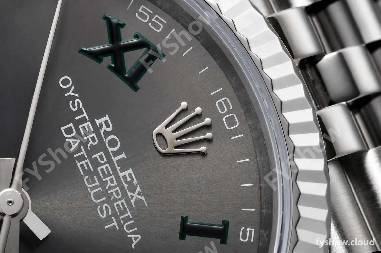 Rolex - Datejust 126234 36mm Wimbledon Jub Flt 904L SS/SS Grey/Rmn VSF VS3235 - Image 32