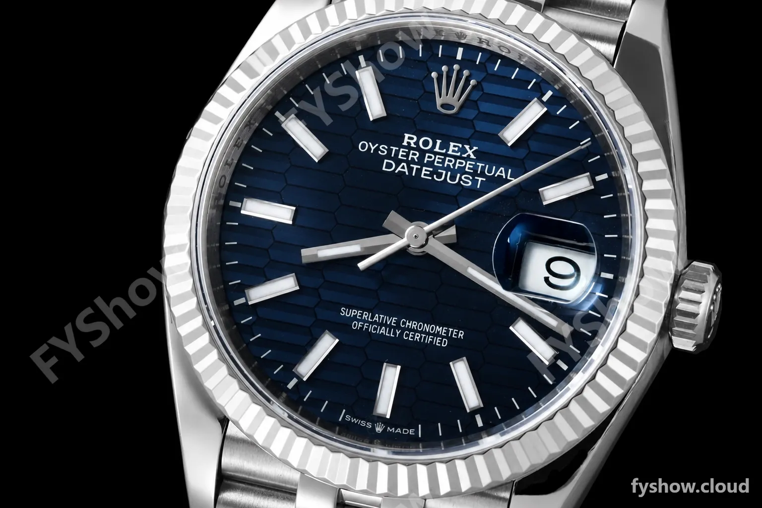 Rolex - Datejust 126234 36mm Jub Flt 904L SS/SS F-Blu/Stk VSF VS3235 - Image 29