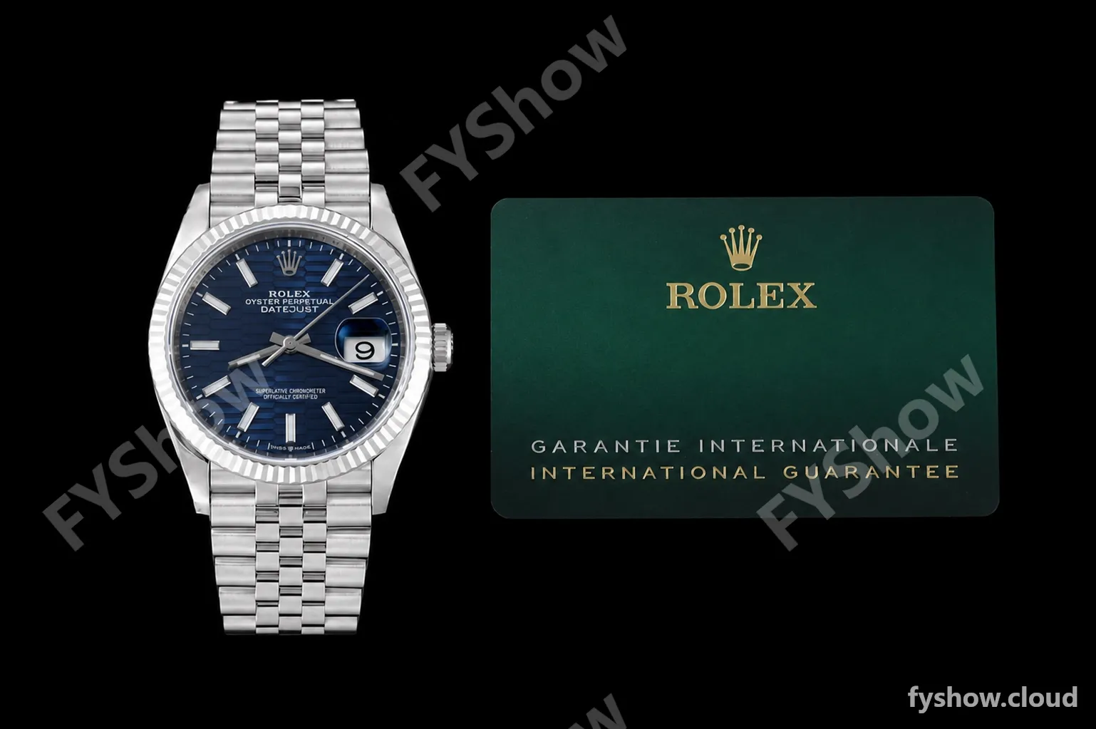 Rolex - Datejust 126234 36mm Jub Flt 904L SS/SS F-Blu/Stk VSF VS3235 - Image 5