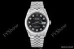 Rolex - Datejust 126234 36mm Jub Flt 904L SS/SS Blk/Dia VSF VS3235
