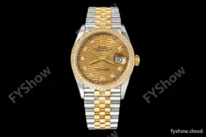 Rolex - Datejust 126283 36mm Jub Diamond 904L YG/Dia F-Gold/Dia VSF VS3235