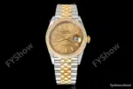 Rolex - Datejust 126283 36mm Jub Diamond 904L YG/Dia F-Gold/Stk VSF VS3235