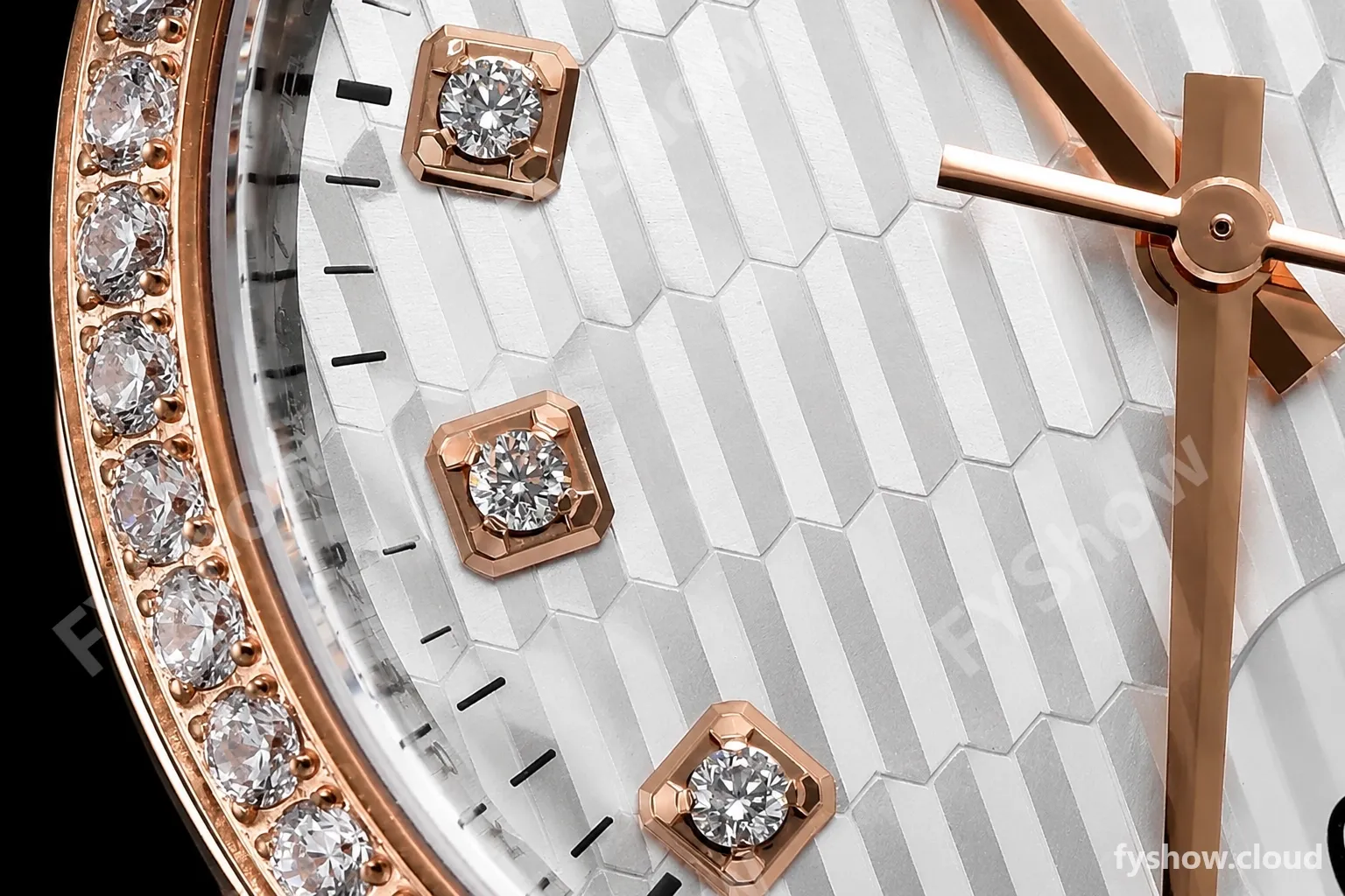 Rolex - Datejust 126281 36mm Jub Diamond 904L RG/Dia F-Silv/Dia VSF VS3235 - Image 5
