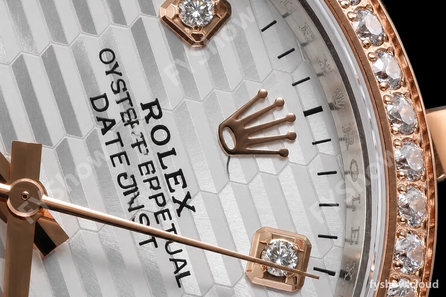 Rolex - Datejust 126281 36mm Jub Diamond 904L RG/Dia F-Silv/Dia VSF VS3235 - Image 6