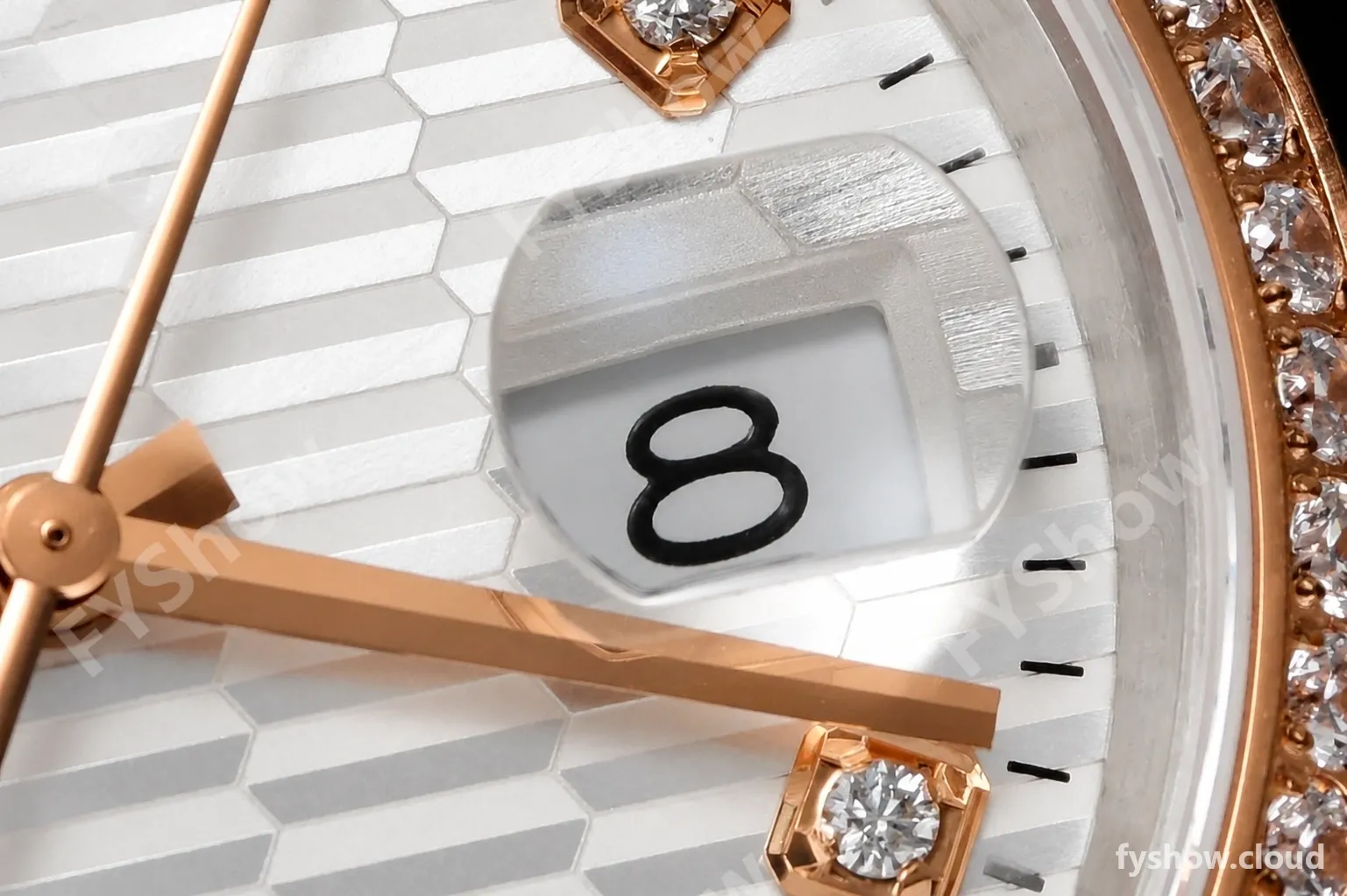 Rolex - Datejust 126281 36mm Jub Diamond 904L RG/Dia F-Silv/Dia VSF VS3235 - Image 7