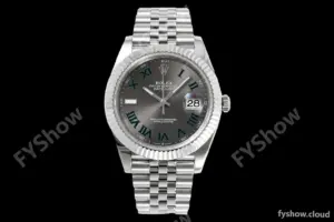 Rolex - Datejust 126334 41mm Wimbledon Jub Flt 904L SS/SS Grey/Rmn ZF A2824