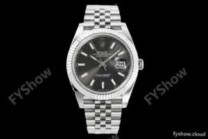 Rolex - Datejust 126334 41mm Jub Flt 904L SS/SS Grey/Stk ZF A2824