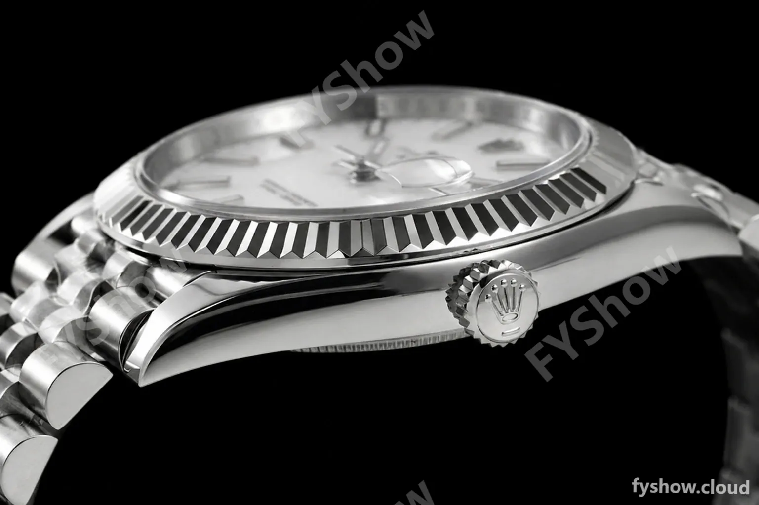 Rolex - Datejust 126334 41mm Jub Flt 904L SS/SS Wht/Stk ZF A2824 - Image 8
