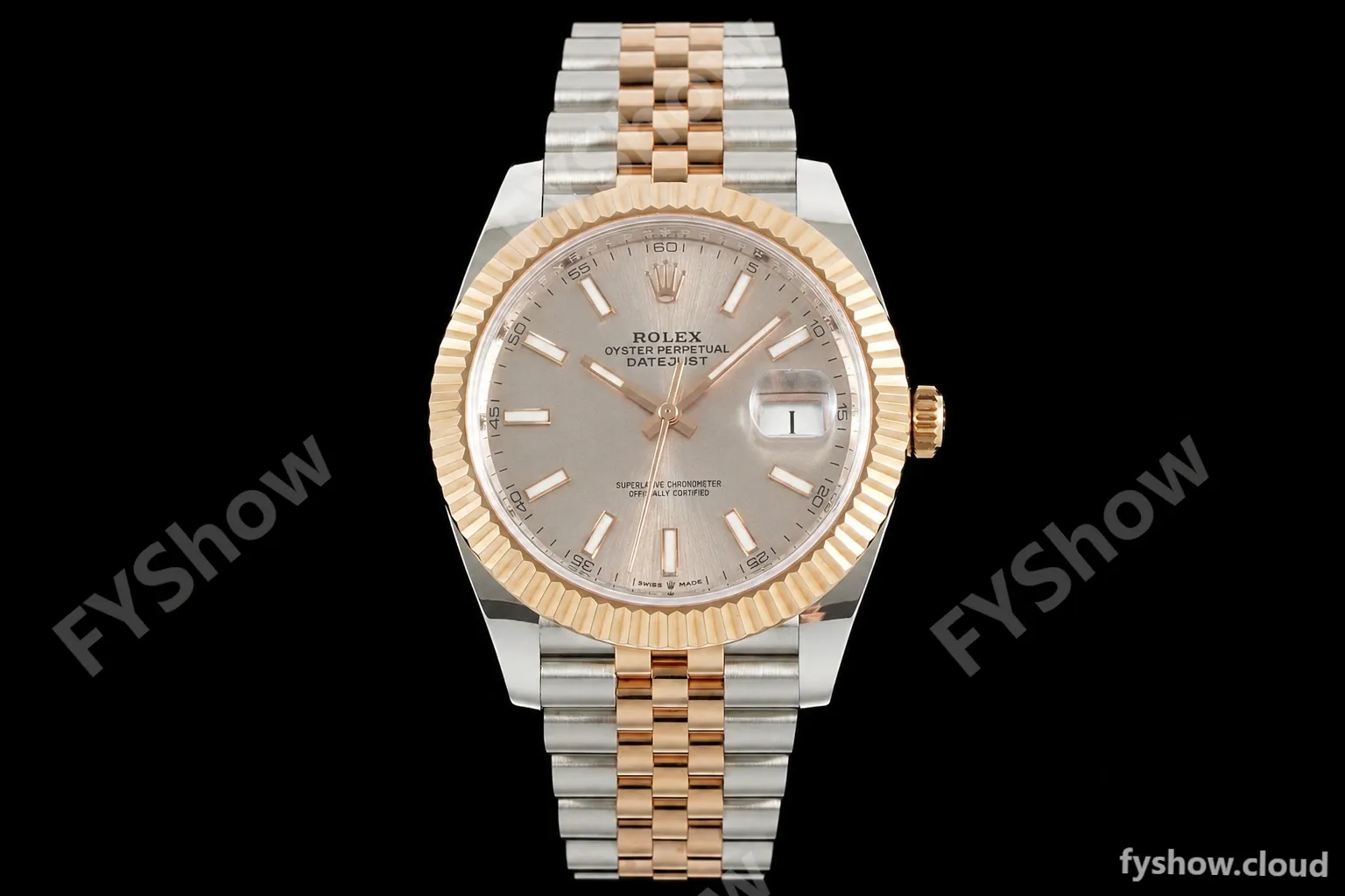 Rolex - Datejust 126331 41mm 904L Gain Weight Jub Flt RG/SS Champ/Stick ARF SH3235