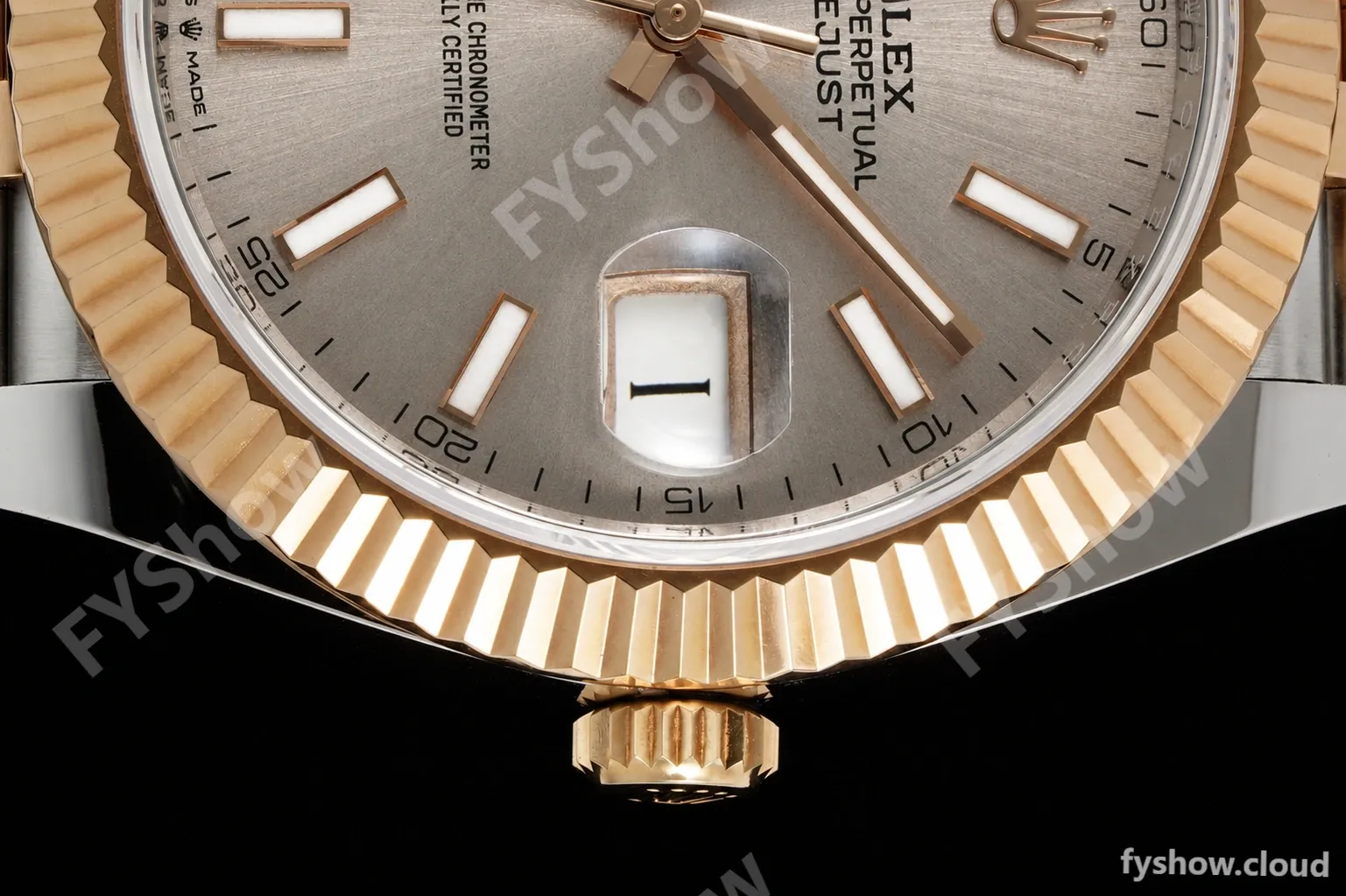 Rolex - Datejust 126331 41mm 904L Gain Weight Jub Flt RG/SS Champ/Stick ARF SH3235 - Image 4