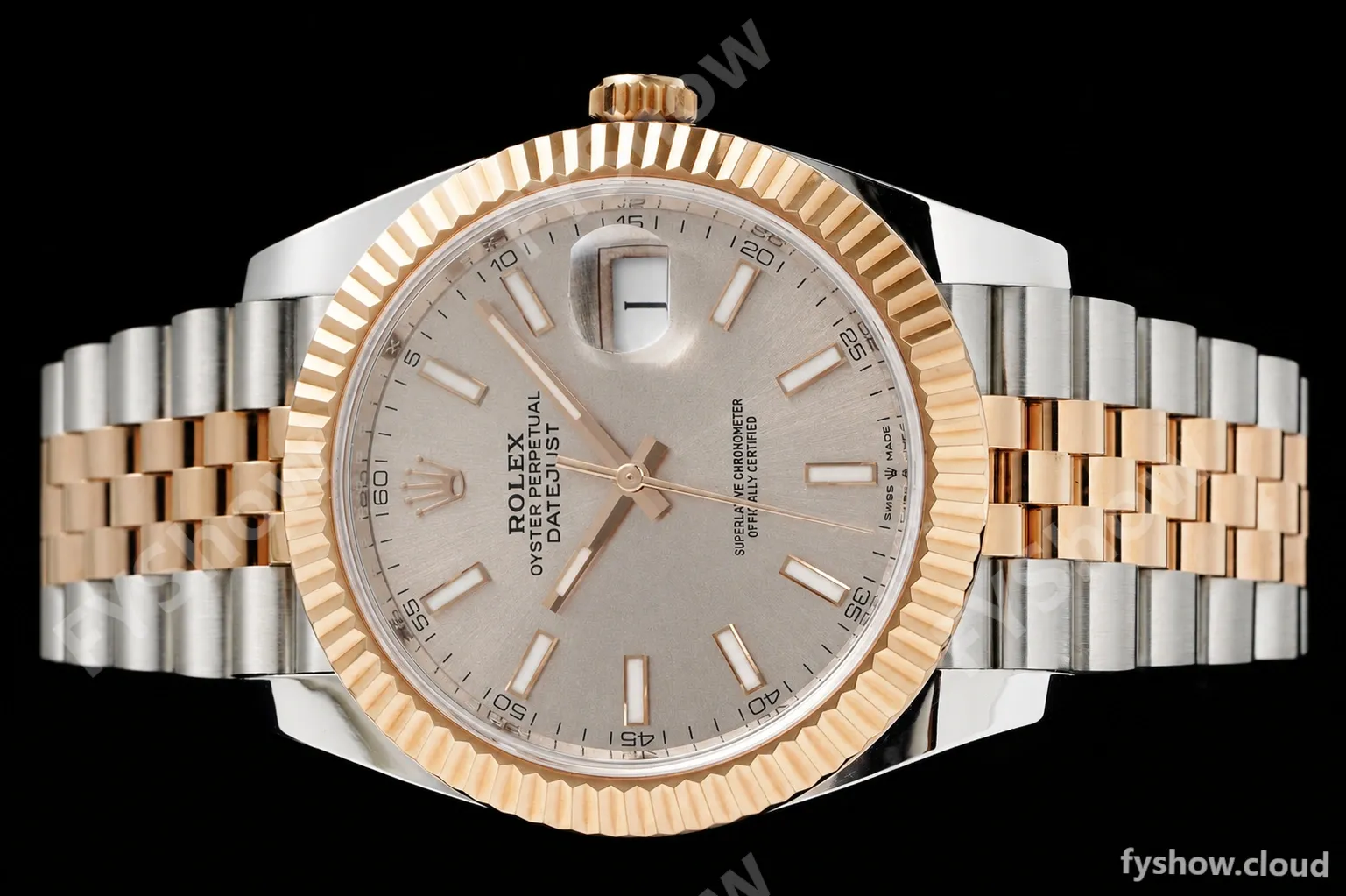 Rolex - Datejust 126331 41mm 904L Gain Weight Jub Flt RG/SS Champ/Stick ARF SH3235 - Image 6