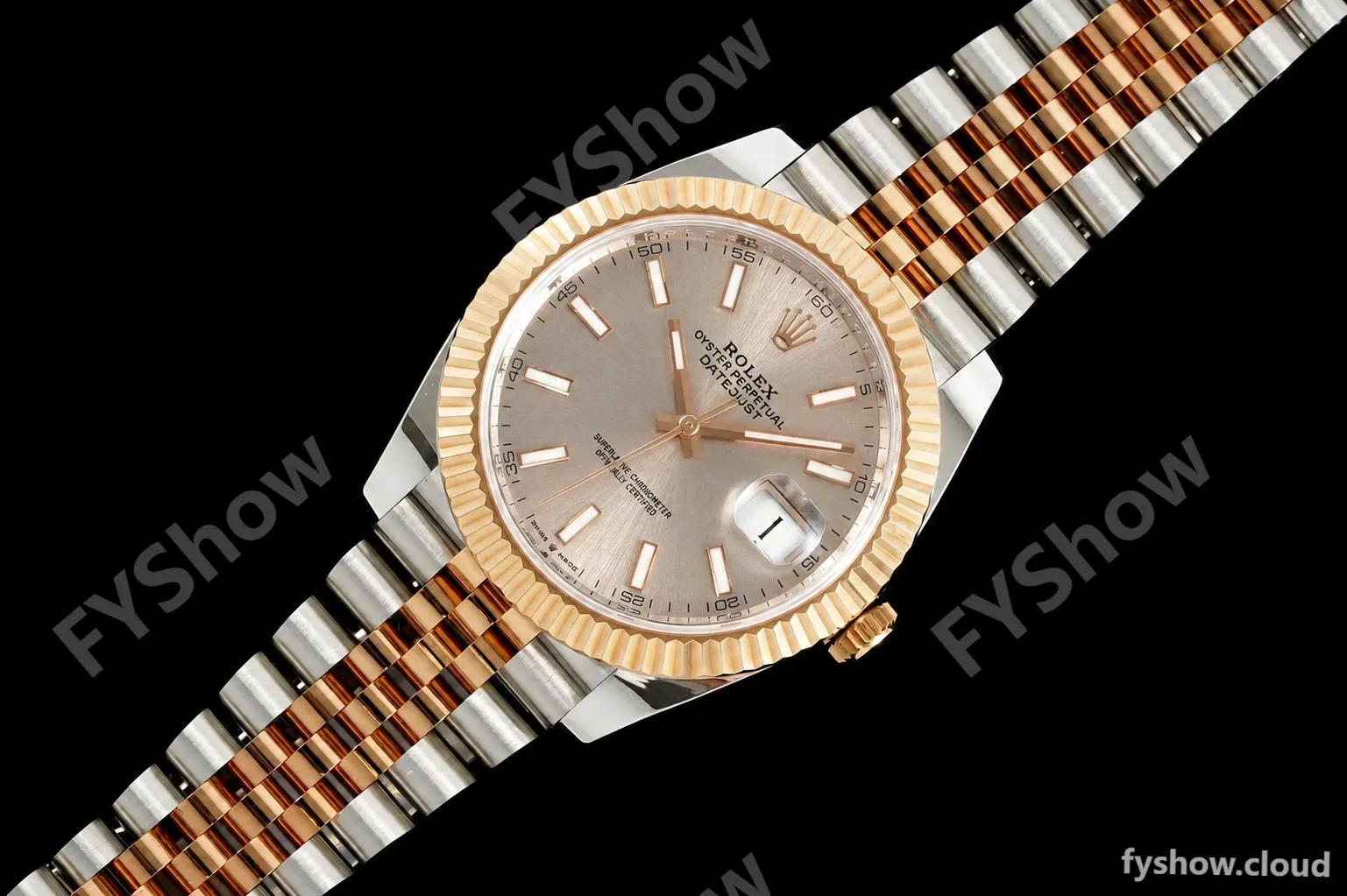 Rolex - Datejust 126331 41mm 904L Gain Weight Jub Flt RG/SS Champ/Stick ARF SH3235 - Image 7