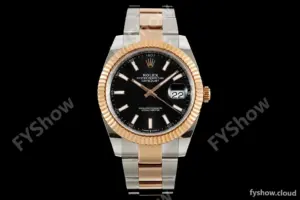 Rolex - Datejust 126331 41mm 904L Gain Weight Oys Flt RG/SS Blk/Stk ARF SH3235