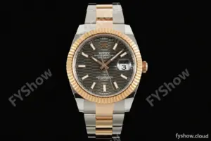 Rolex - Datejust 126331 41mm 904L Gain Weight Oys Flt RG/SS Grey/Stk ARF SH3235