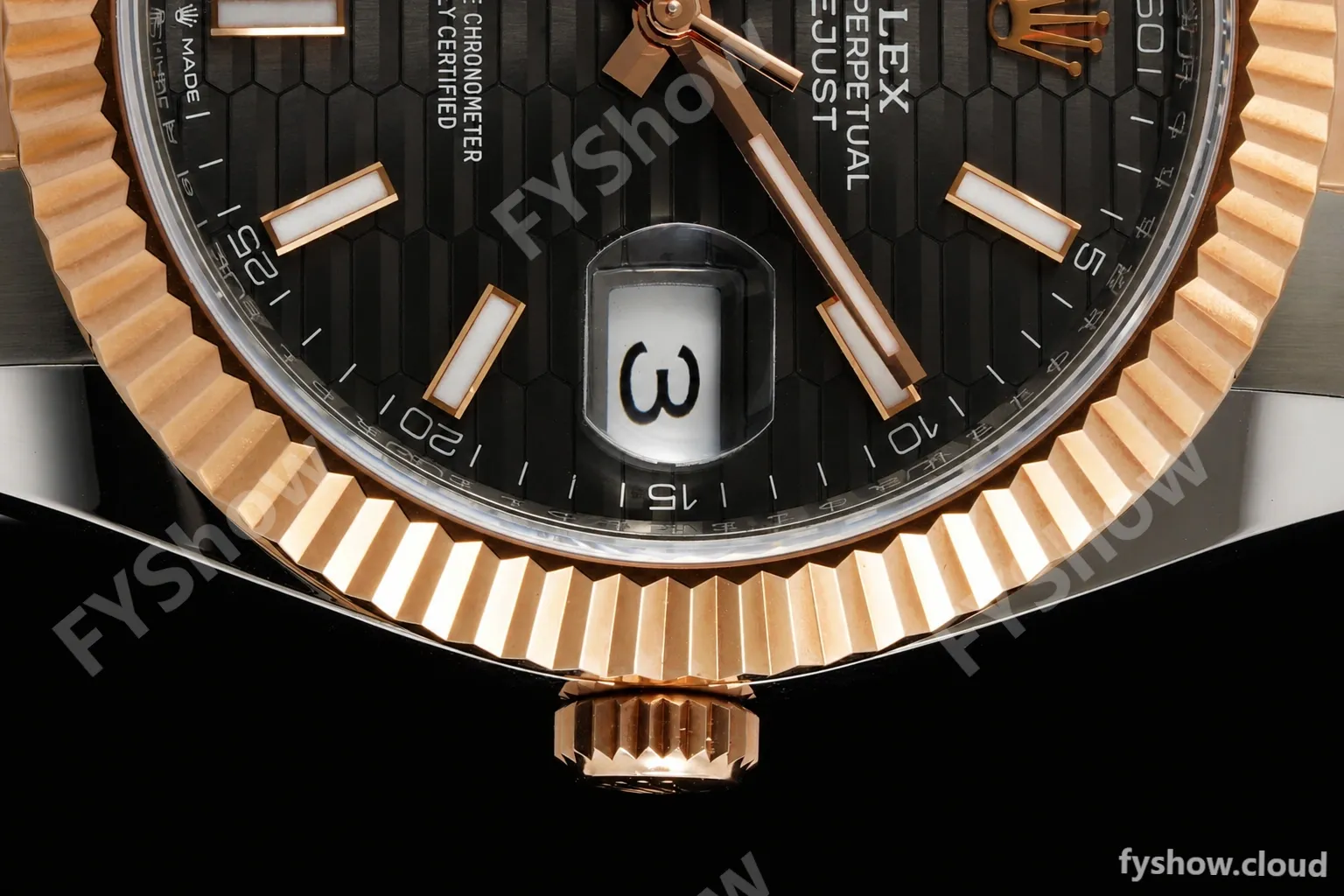 Rolex - Datejust 126331 41mm 904L Gain Weight Oys Flt RG/SS Grey/Stk ARF SH3235 - Image 4