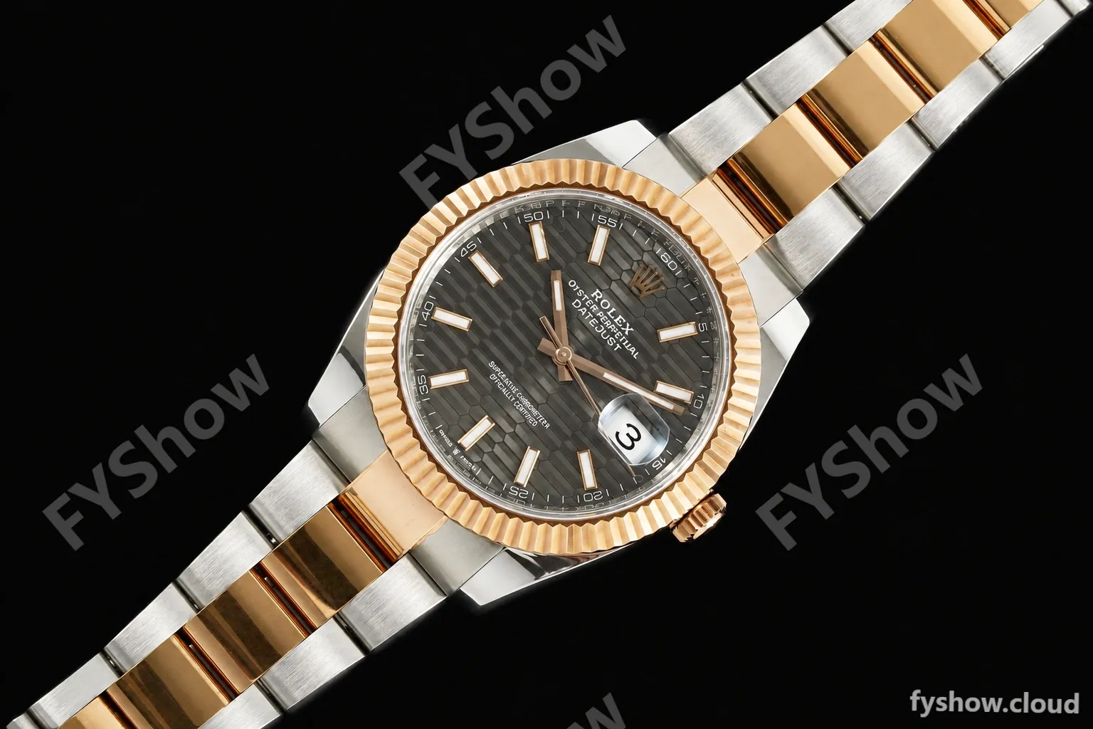 Rolex - Datejust 126331 41mm 904L Gain Weight Oys Flt RG/SS Grey/Stk ARF SH3235 - Image 7