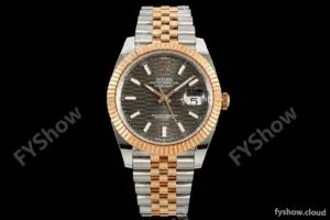 Rolex - Datejust 126331 41mm 904L Gain Weight Jub Flt RG/SS Grey/Stk ARF SH3235