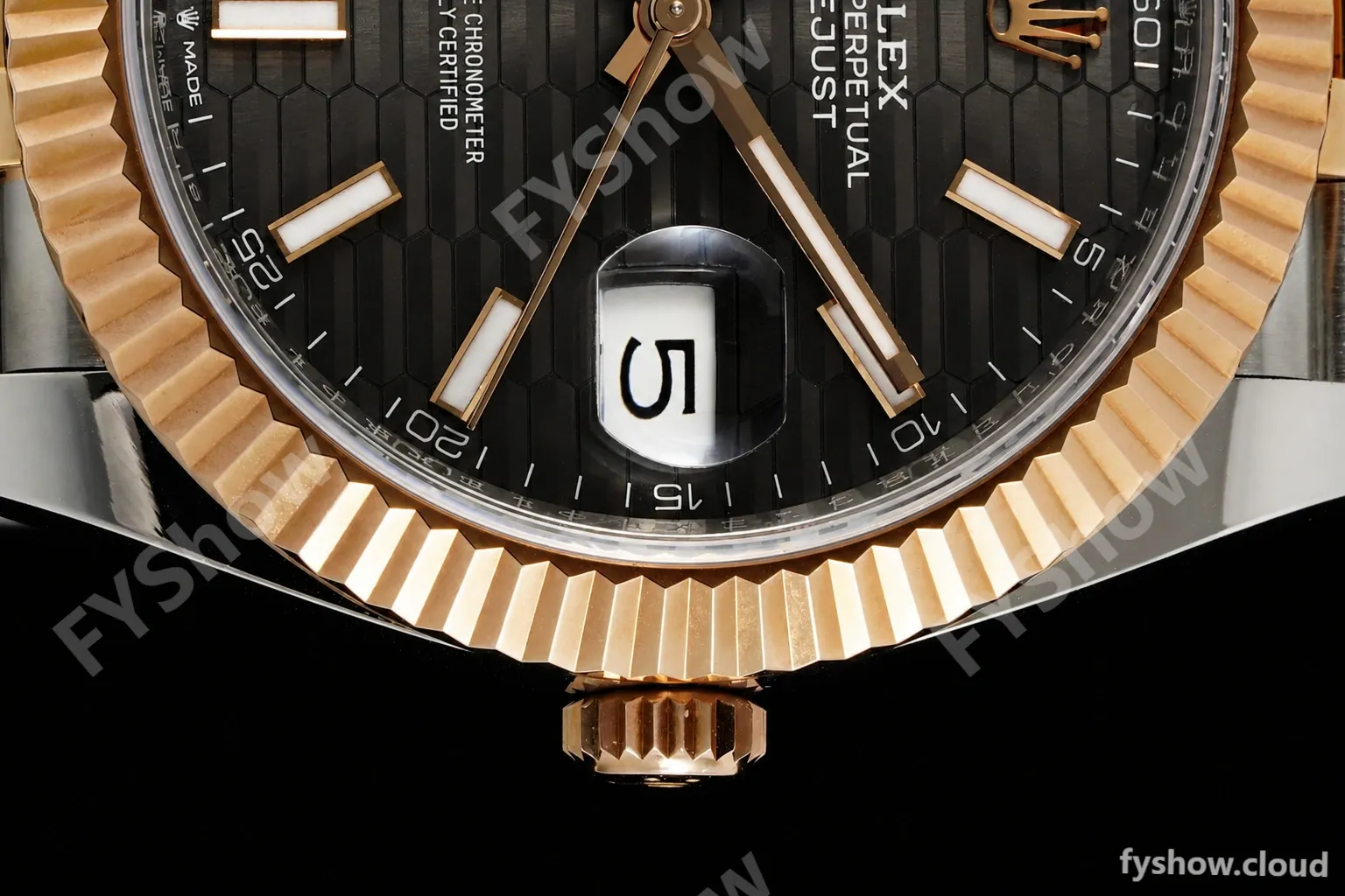 Rolex - Datejust 126331 41mm 904L Gain Weight Jub Flt RG/SS Grey/Stk ARF SH3235 - Image 4