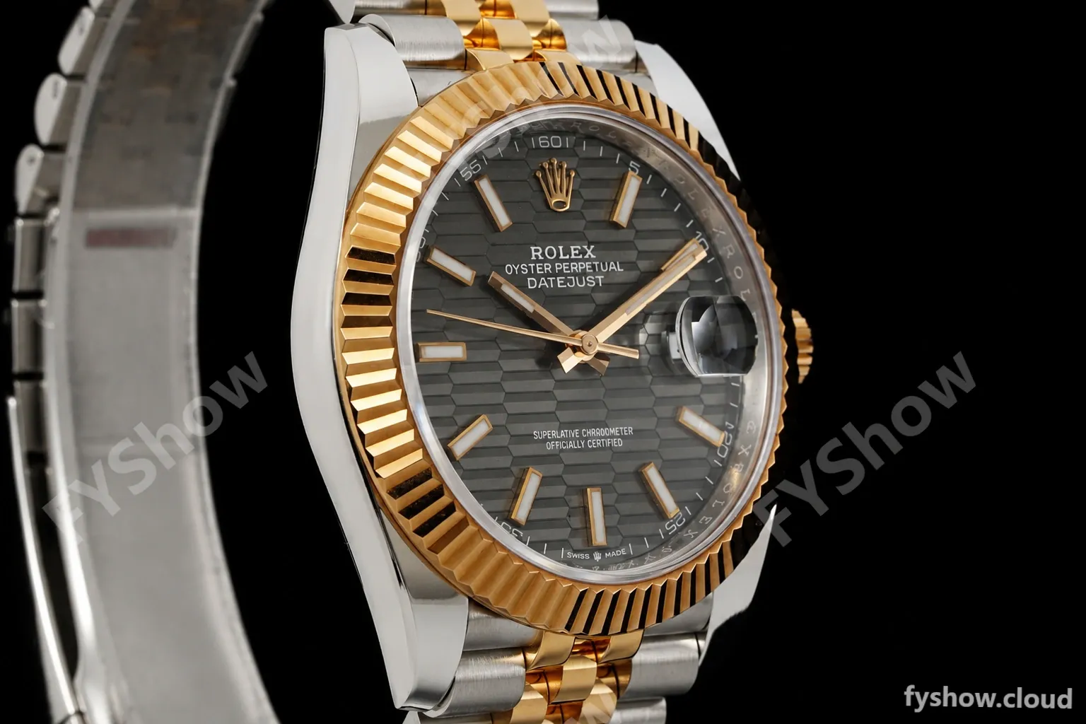 Rolex - Datejust 126331 41mm 904L Gain Weight Jub Flt RG/SS Grey/Stk ARF SH3235 - Image 5