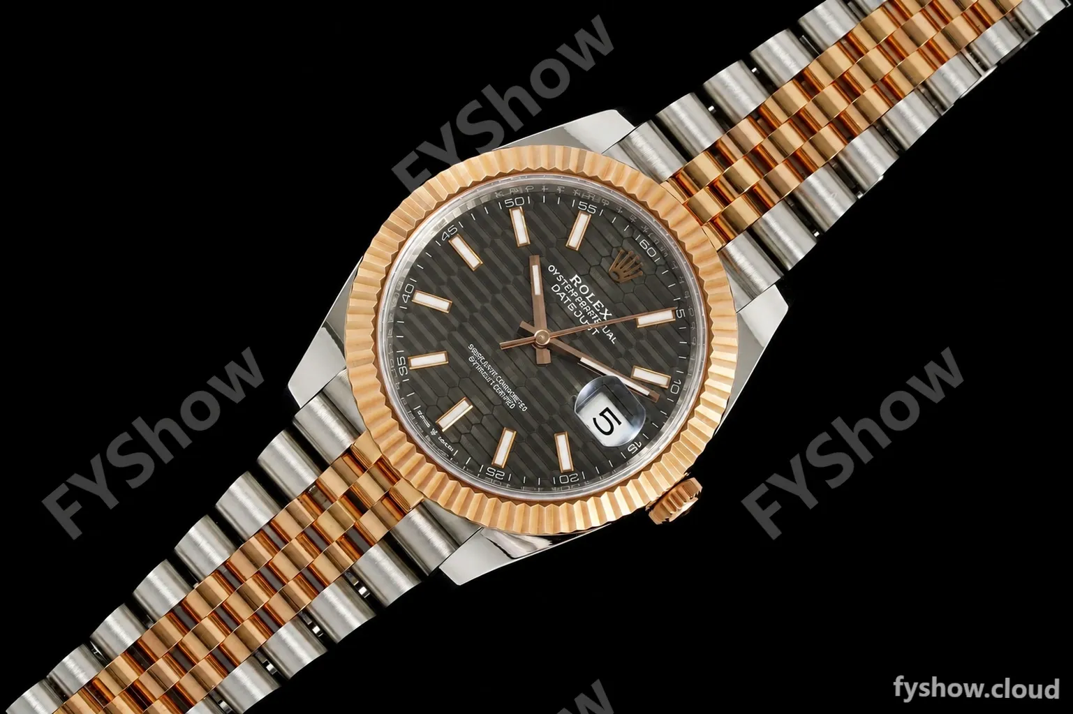 Rolex - Datejust 126331 41mm 904L Gain Weight Jub Flt RG/SS Grey/Stk ARF SH3235 - Image 7