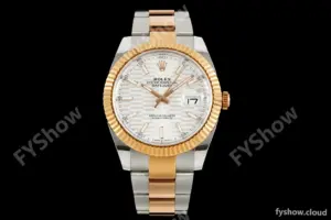 Rolex - Datejust 126331 41mm 904L Gain Weight Oys Flt RG/SS Silv/Stk ARF SH3235