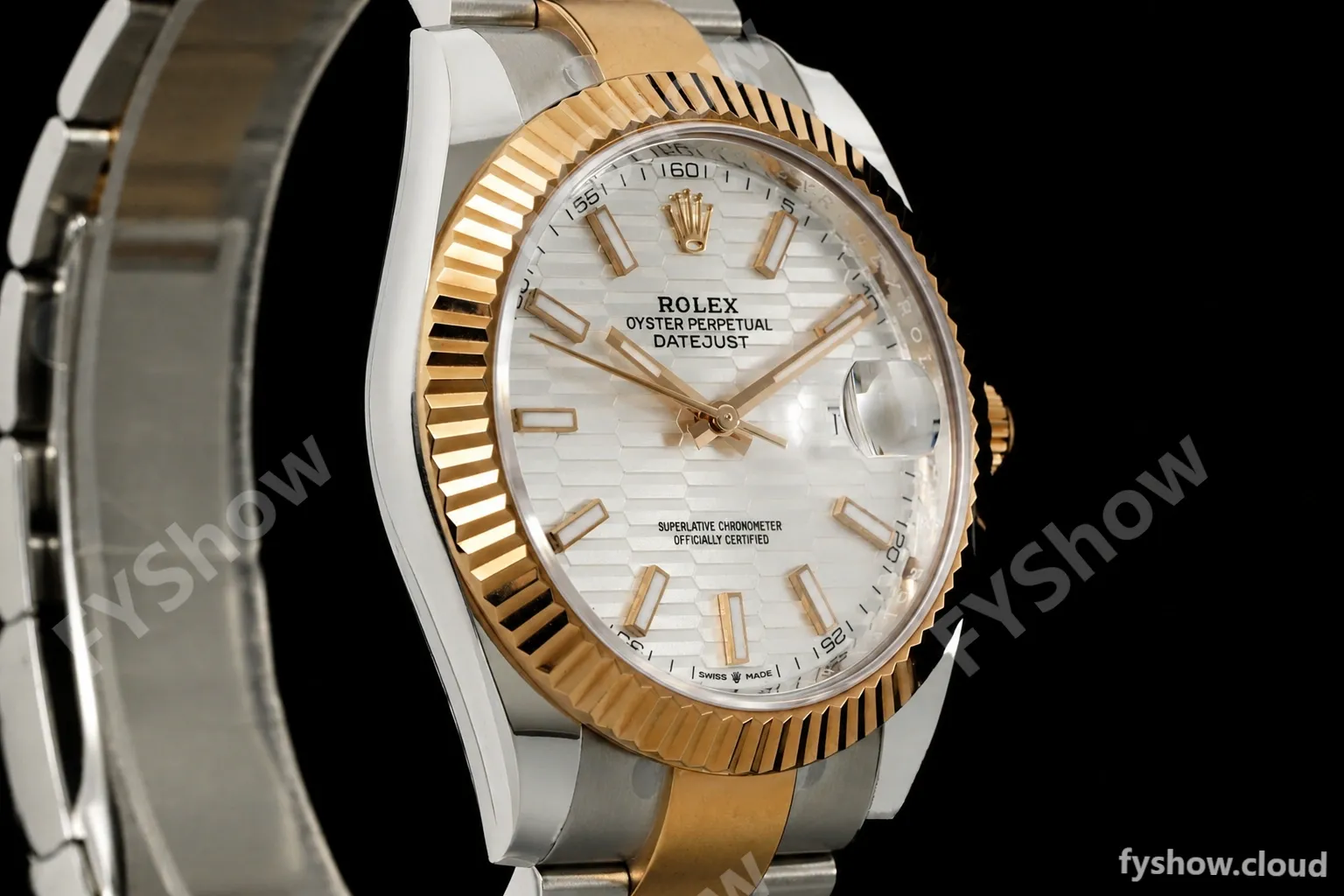 Rolex - Datejust 126331 41mm 904L Gain Weight Oys Flt RG/SS Silv/Stk ARF SH3235 - Image 5