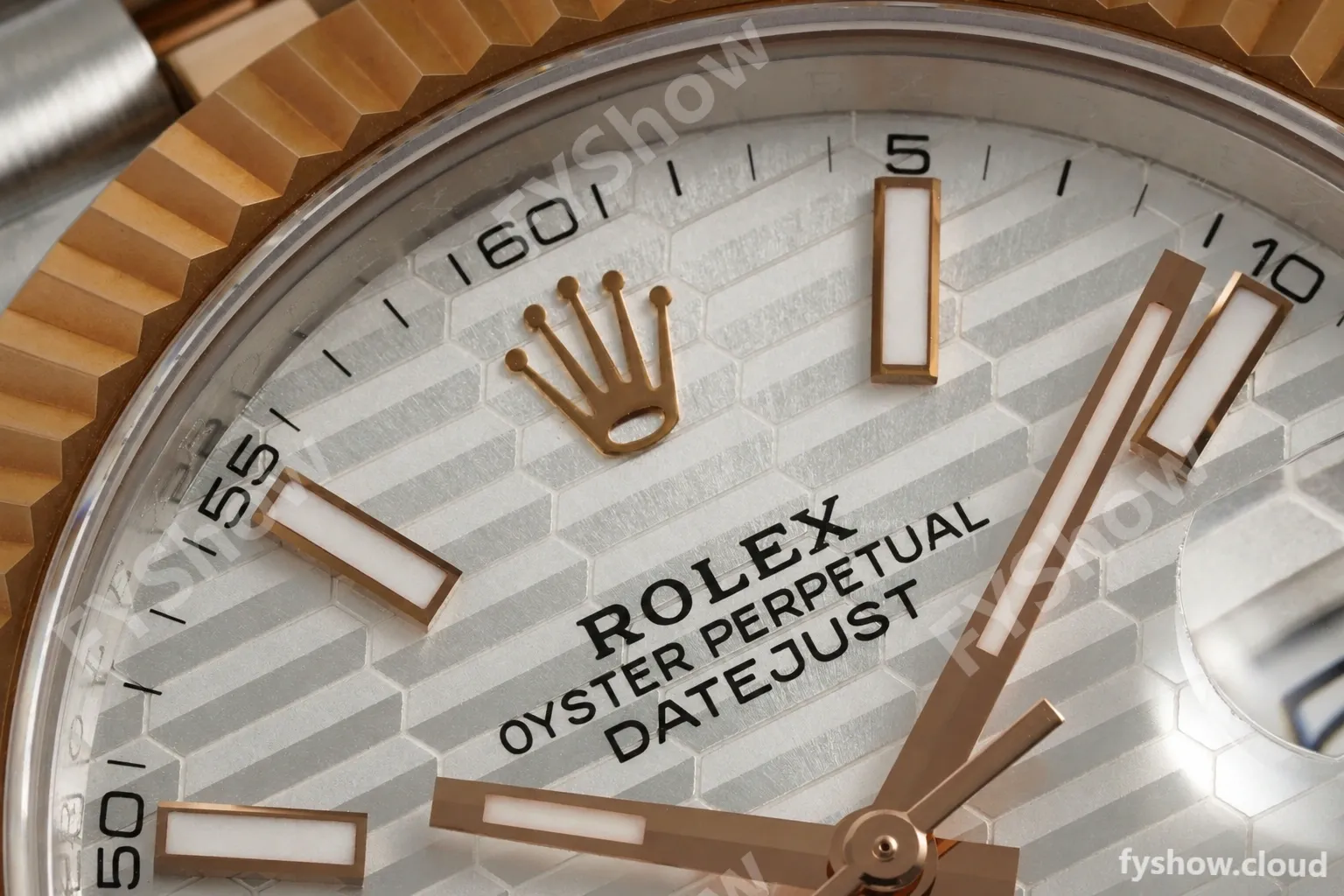 Rolex - Datejust 126331 41mm 904L Gain Weight Jub Flt RG/SS Silv/Stk ARF SH3235 - Image 2