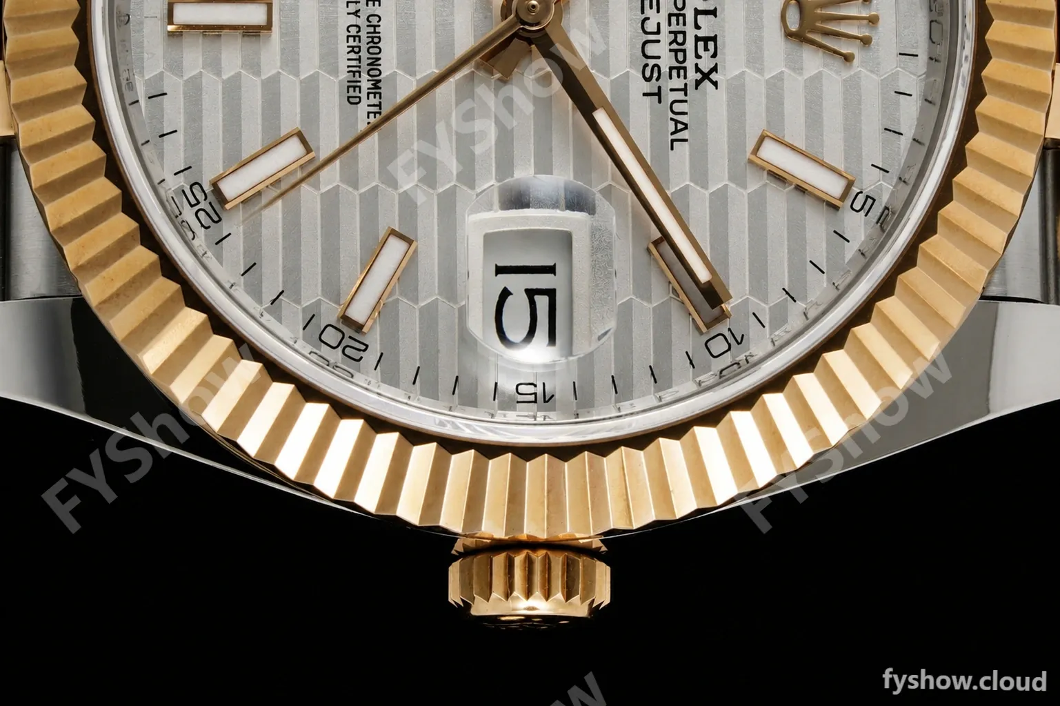 Rolex - Datejust 126331 41mm 904L Gain Weight Jub Flt RG/SS Silv/Stk ARF SH3235 - Image 4