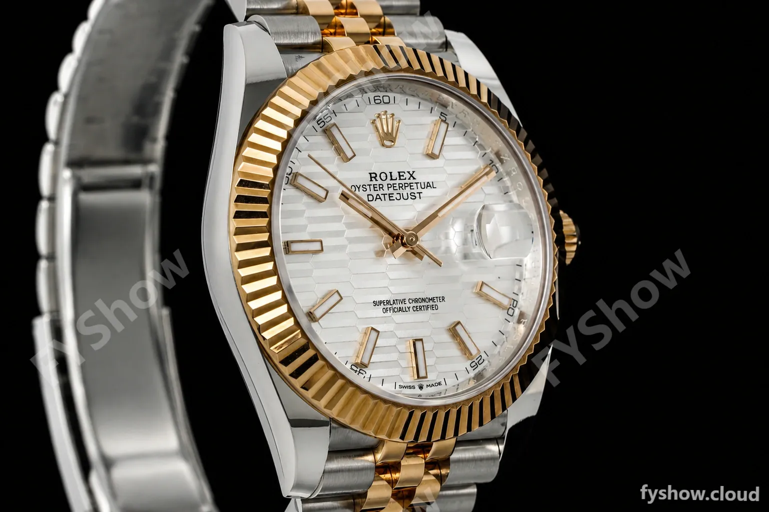 Rolex - Datejust 126331 41mm 904L Gain Weight Jub Flt RG/SS Silv/Stk ARF SH3235 - Image 5