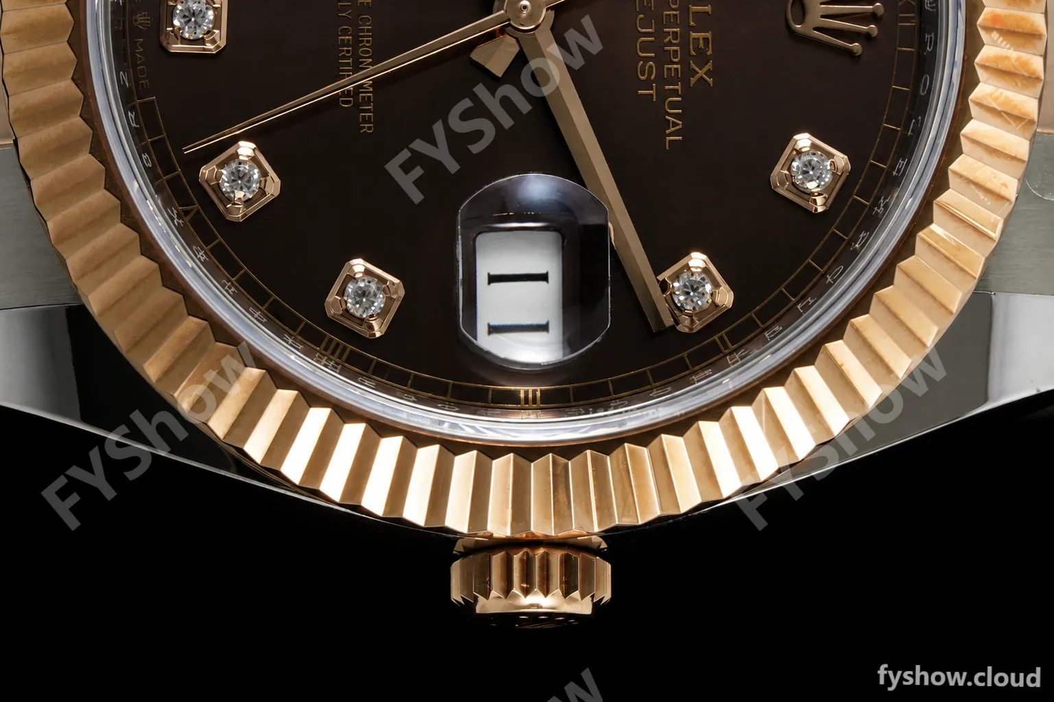 Rolex - Datejust 126331 41mm 904L Gain Weight Oys Flt RG/SS Brn/Dia ARF SH3235 - Image 4