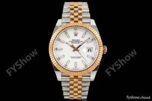 Rolex - Datejust 126331 41mm 904L Gain Weight Jub Flt RG/SS Wht/Stk ARF SH3235