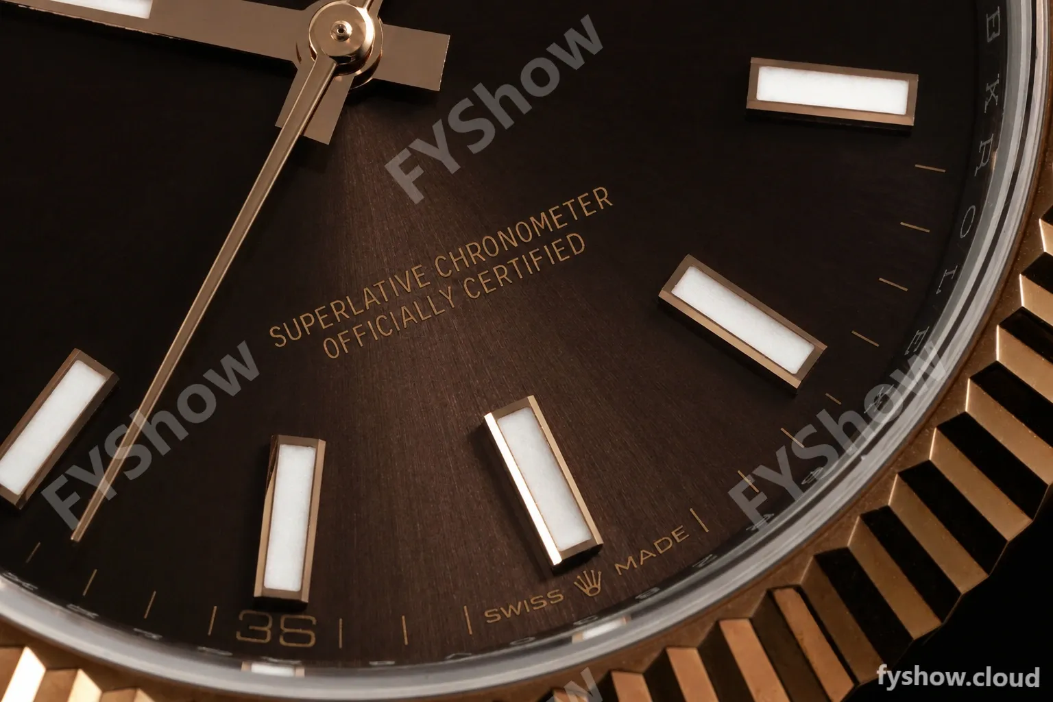 Rolex - Datejust 126331 41mm 904L Gain Weight Oys Flt RG/SS Brn/Stk ARF SH3235 - Image 3