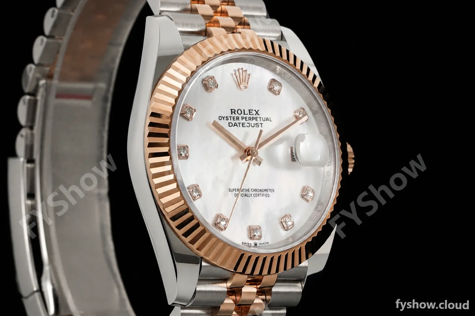 Rolex - Datejust 126331 41mm 904L Gain Weight Jub Flt RG/SS W-Mop/Dia ARF SH3235 - Image 5