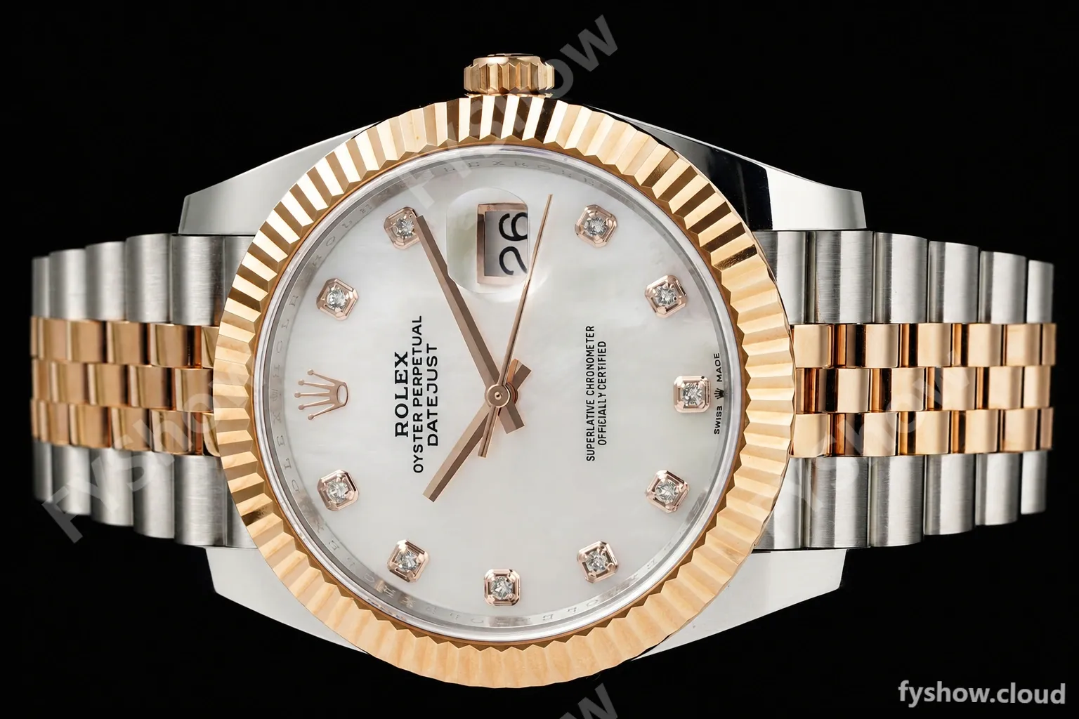 Rolex - Datejust 126331 41mm 904L Gain Weight Jub Flt RG/SS W-Mop/Dia ARF SH3235 - Image 6