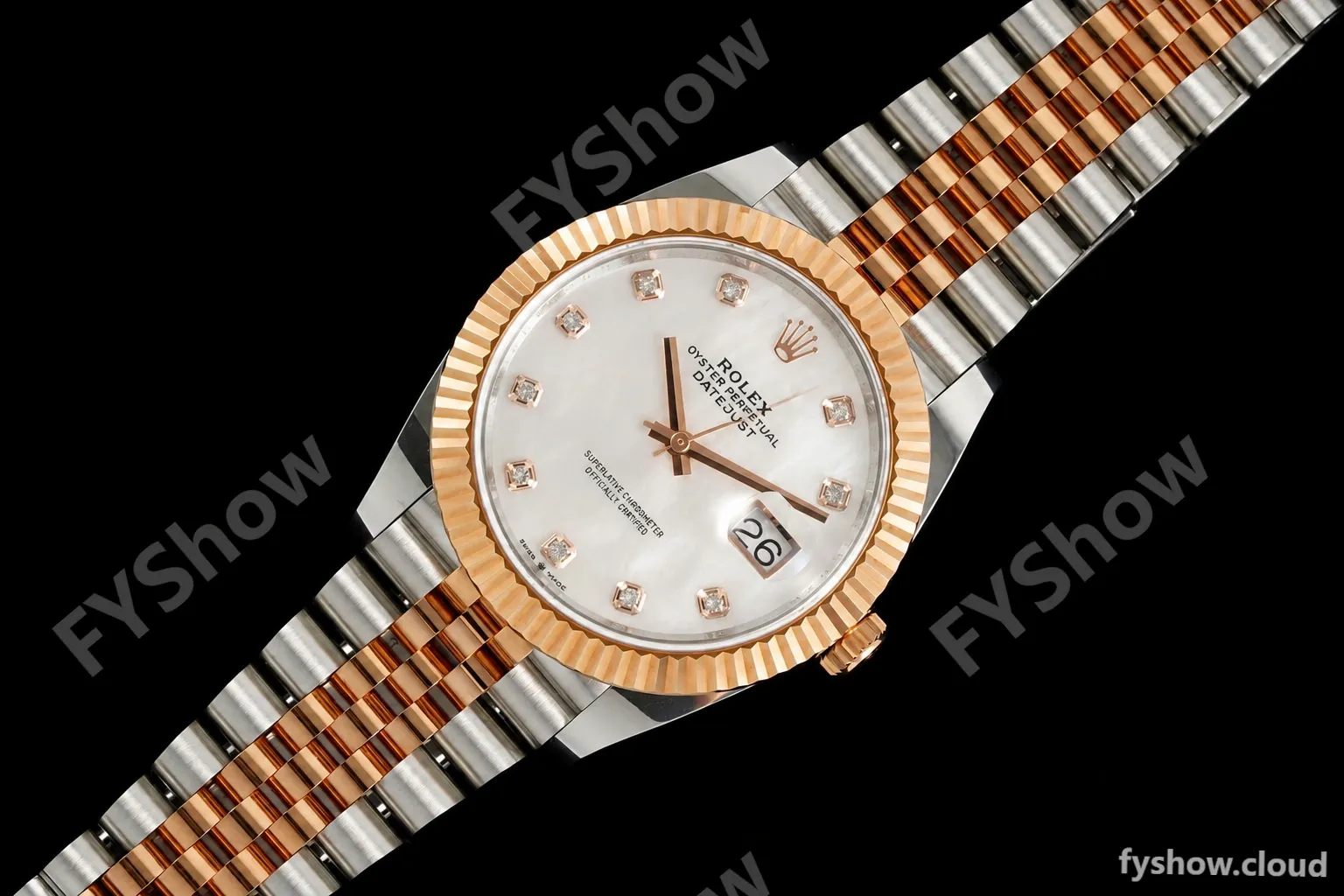 Rolex - Datejust 126331 41mm 904L Gain Weight Jub Flt RG/SS W-Mop/Dia ARF SH3235 - Image 7