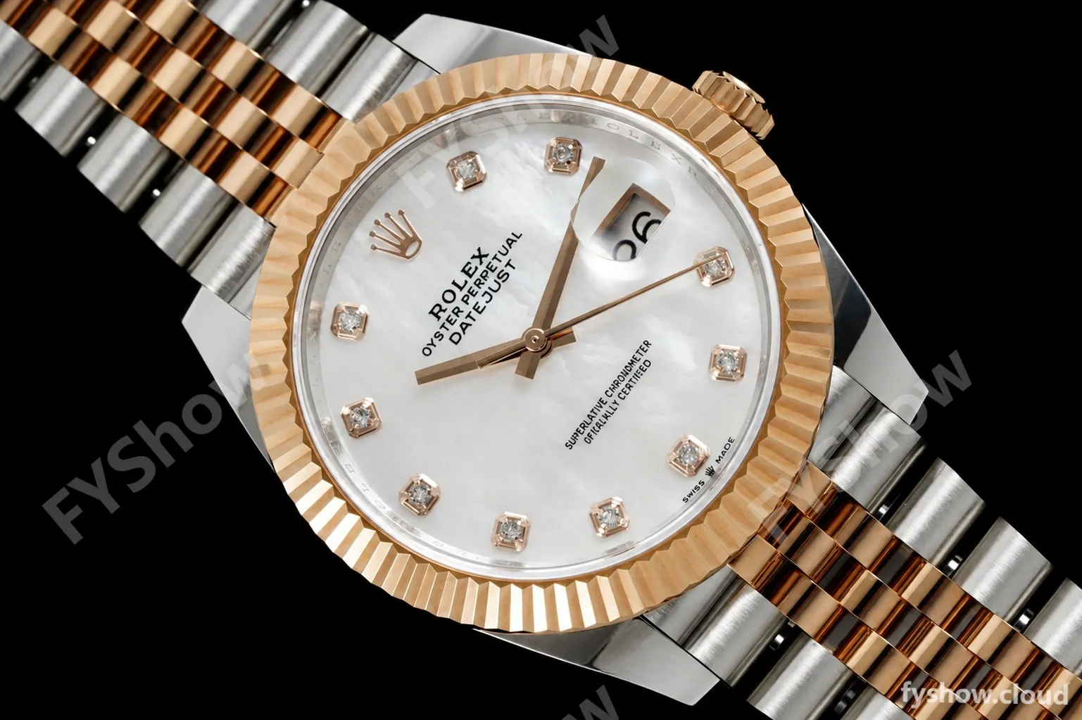 Rolex - Datejust 126331 41mm 904L Gain Weight Jub Flt RG/SS W-Mop/Dia ARF SH3235 - Image 8